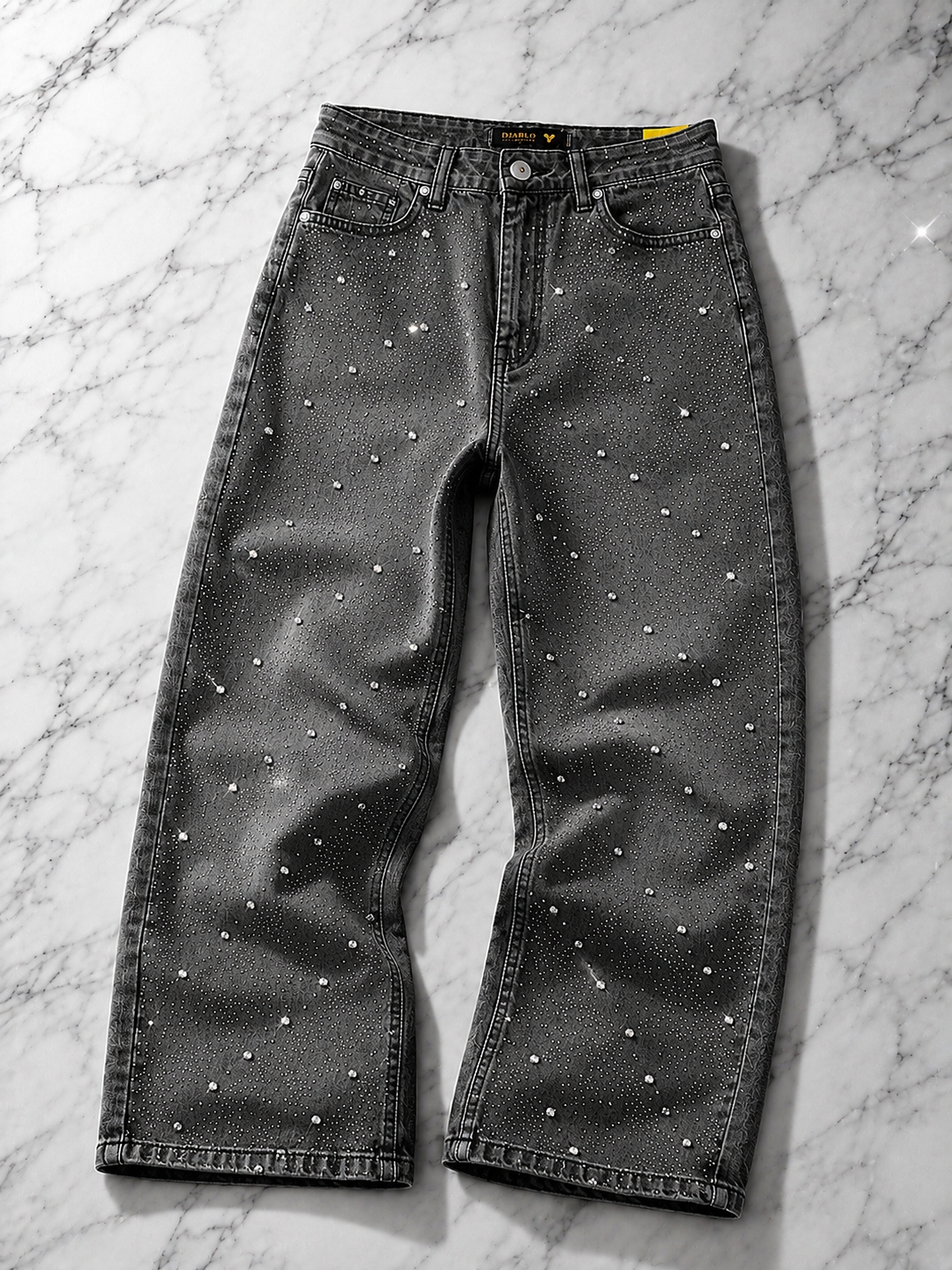 JEANS SLIM BRILLOS