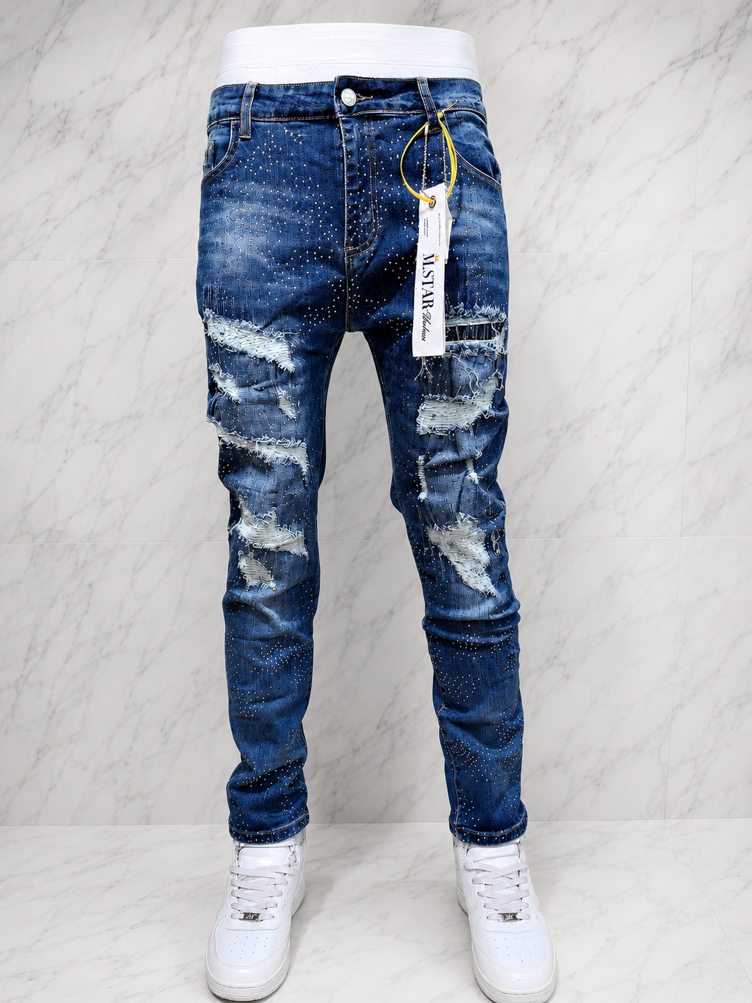 JEANS FLARE BRILLOS