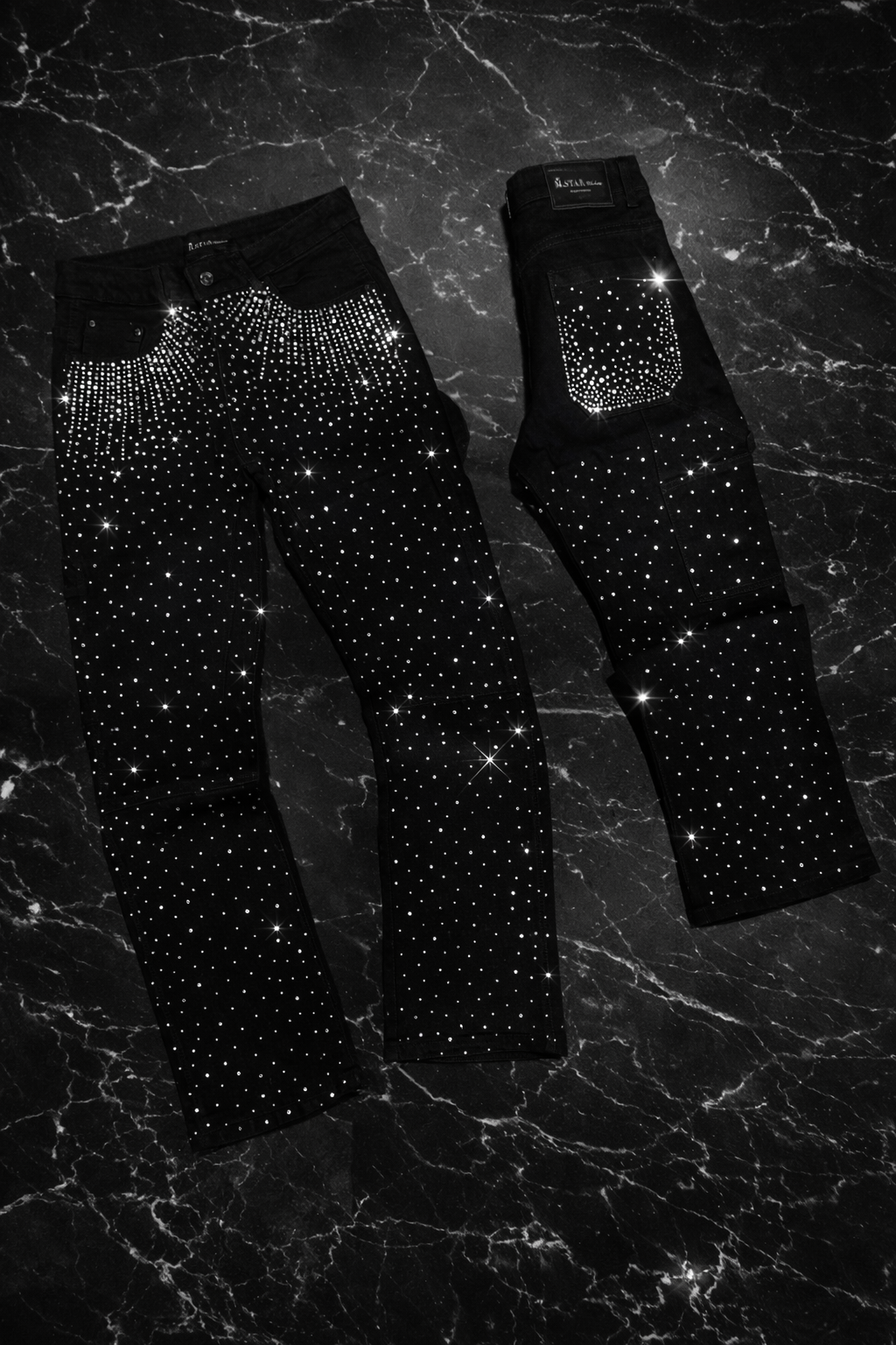 JEANS BRILLO EXCLUSIVO