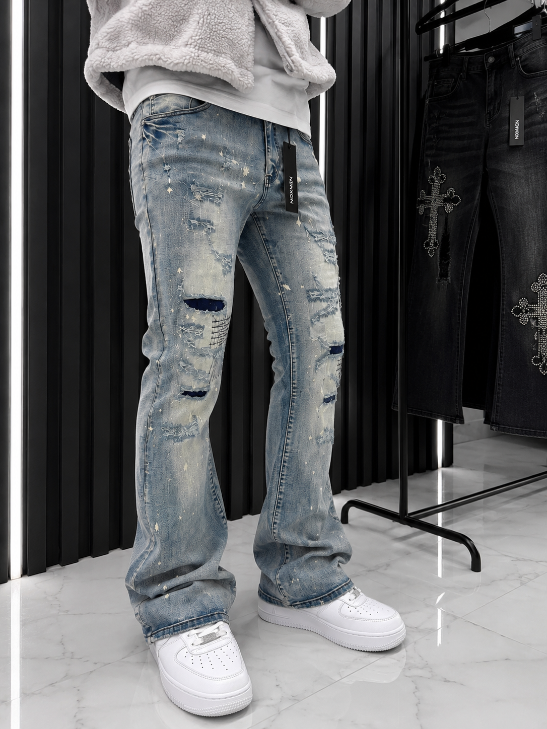JEANS FLARE FASHION NOVA