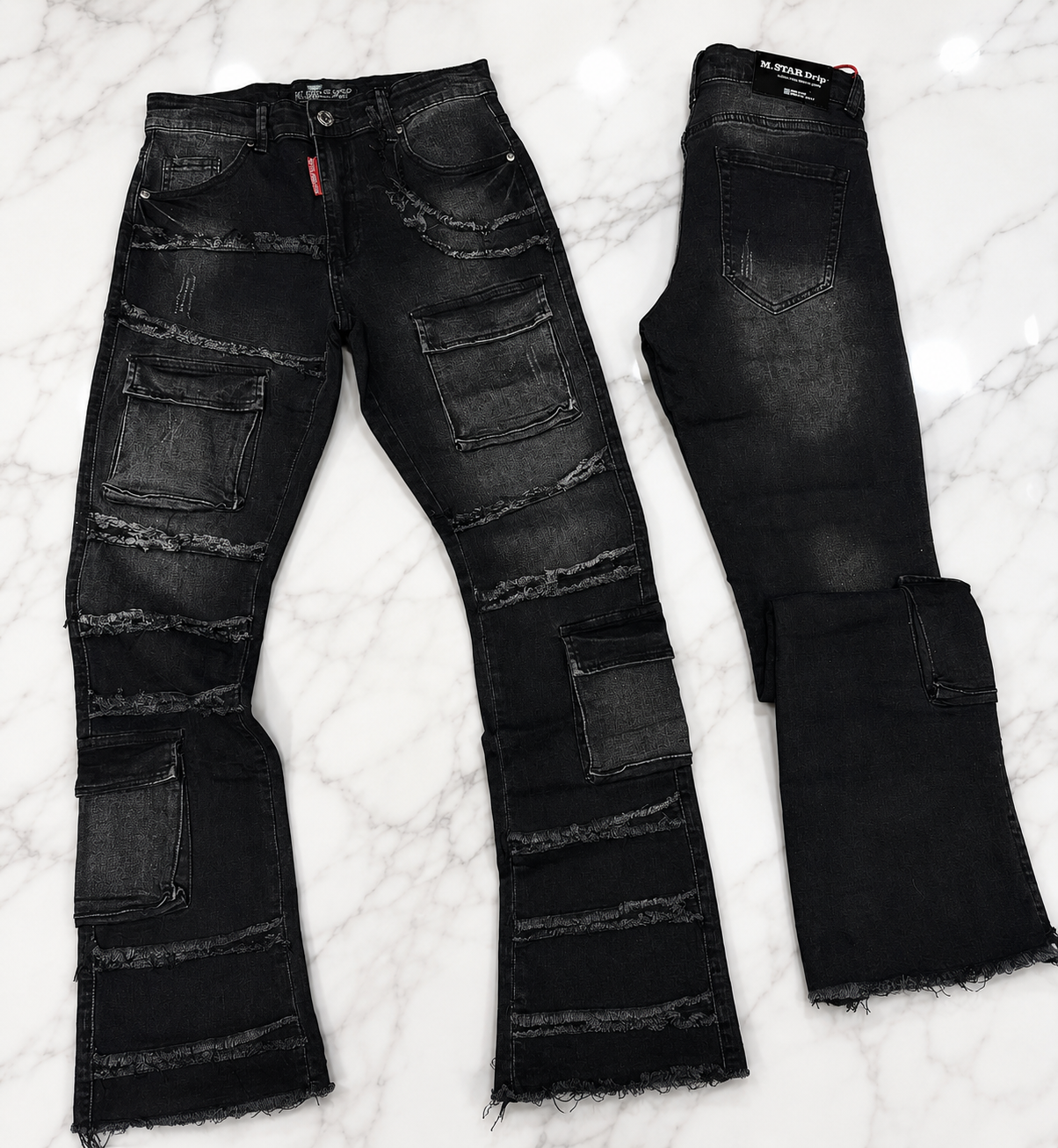 JEANS CARGO FLARE