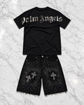 COMBI 02 – Polera Palm Angels + Short Negro